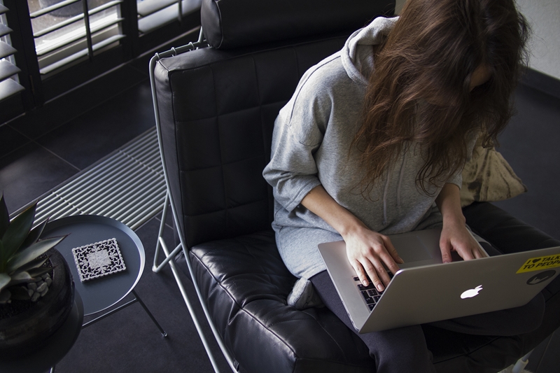 the future of remote working- woman working from home